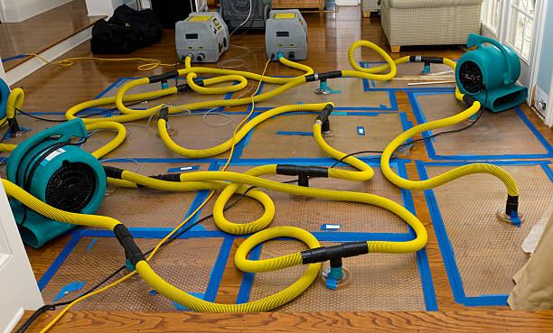 Professional Storm Water Damage Restoration technician working in Pittsburg, CA